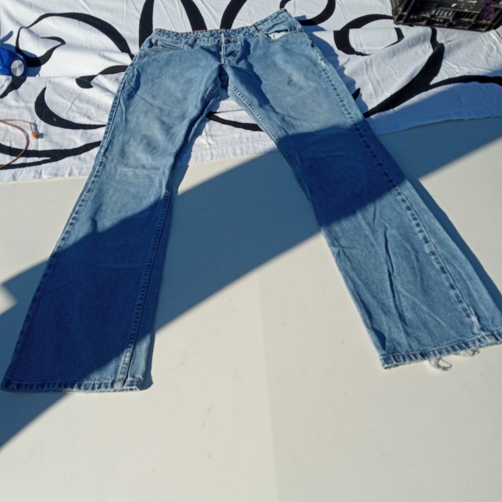 Wranglers 20x 30 x 34 extreme relaxed stonewashed jeans button fly bootcut